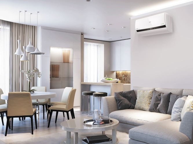 Настенный внутренний блок мульти сплит-системы AUX AMWM-H12/4R1(L) (v2)