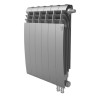 Радиатор биметаллический Royal Thermo BiLiner 500 /Silver Satin VR - 6 секц.