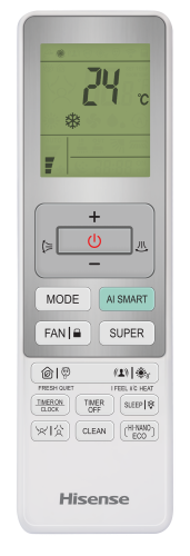 Инверторная сплит-система HISENSE AIR SENSATION SUPERIOR DC Inverter AS-10UW4RXVQF00