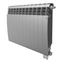 Радиатор биметаллический Royal Thermo BiLiner 500 /Silver Satin VR - 12 секц.
