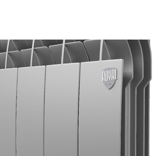 Радиатор алюминиевый Royal Thermo Biliner Alum 500 Silver Satin - 8 секц.