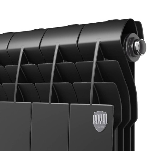 Радиатор алюминиевый Royal Thermo Biliner Alum 500 Noir Sable - 10 секц.