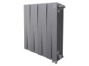 Радиатор биметаллический Royal Thermo PianoForte 500 Silver Satin - 8 секц. VDR