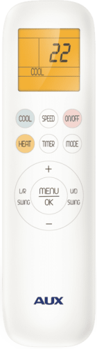 Настенный кондиционер AUX ASW-H12A4/QH-R1 + AS-H12A4/QH-R1, белый