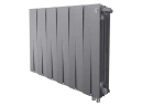 Радиатор биметаллический Royal Thermo PianoForte 500 Silver Satin - 12 секц. VDR