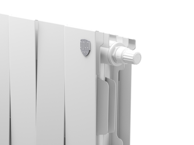 Радиатор биметаллический Royal Thermo PianoForte 500 Bianco Traffico VDR80 - 6 секц.