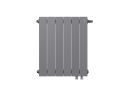 Радиатор биметаллический Royal Thermo PianoForte 500 Silver Satin - 6 секц. VDR