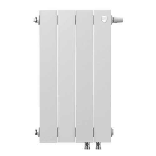 Радиатор биметаллический Royal Thermo PianoForte 500 Bianco Traffico - 4 секц. VDR