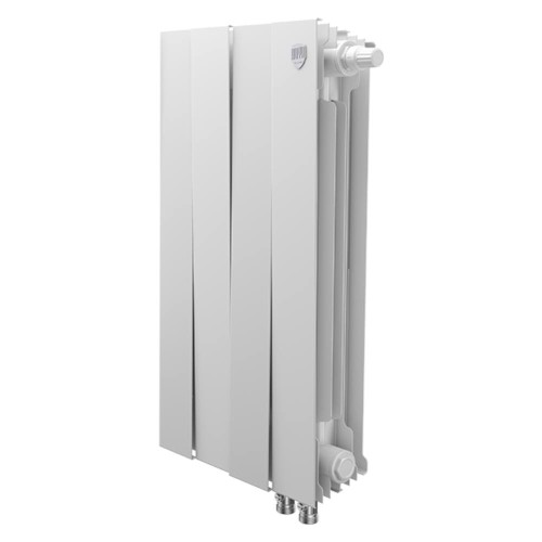 Радиатор биметаллический Royal Thermo PianoForte 500 Bianco Traffico - 4 секц. VDR