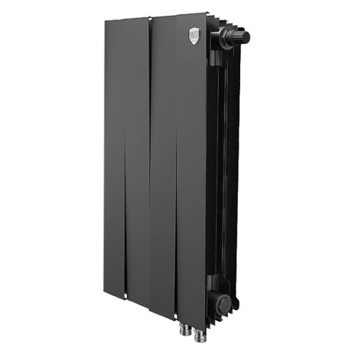 Радиатор биметаллический Royal Thermo PianoForte 500 Noir Sable - 4 секц. VDR