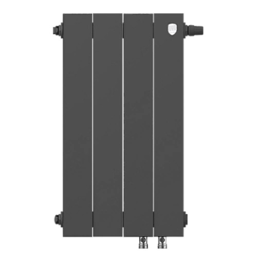 Радиатор биметаллический Royal Thermo PianoForte 500 Noir Sable - 4 секц. VDR