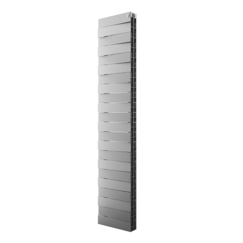 Радиатор биметаллический Royal Thermo PianoForte Tower 300 Silver Satin - 22 секц.