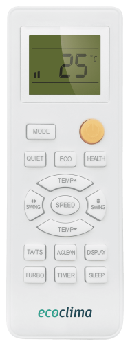 Настенный кондиционер Ecoclima ECW-24GC + EC-24GC, белый