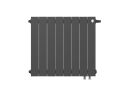 Радиатор биметаллический Royal Thermo PianoForte 500 Noir Sable - 8 секц. VDR