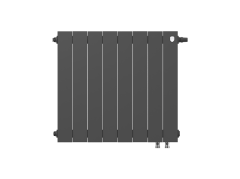 Радиатор биметаллический Royal Thermo PianoForte 500 Noir Sable - 8 секц. VDR