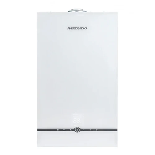 Котел газовый настенный MIZUDO GB M24Т pro 2-х конт. с шиной OT, стеклянная сенсорная панель, белая