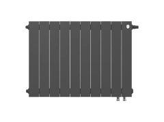 Радиатор биметаллический Royal Thermo PianoForte 500 Noir Sable - 10 секц. VDR