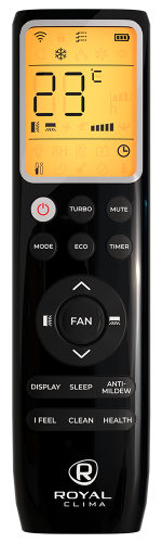 Инверторная сплит-система серии ROYAL SUPREMO NERO Full DC EU Inverter RCI-RSN40HN (комплект)