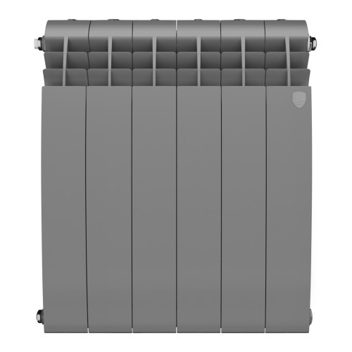 Радиатор биметаллический Royal Thermo BiLiner 500 Silver Satin - 6 секц.