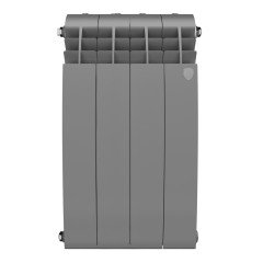 Радиатор биметаллический Royal Thermo BiLiner 500 Silver Satin - 4 секц.