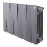 Радиатор биметаллический Royal Thermo PianoForte 300 Silver Satin - 8 секц.