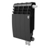 Радиатор биметаллический Royal Thermo BiLiner 350 Noir Sable VR - 4 секц.