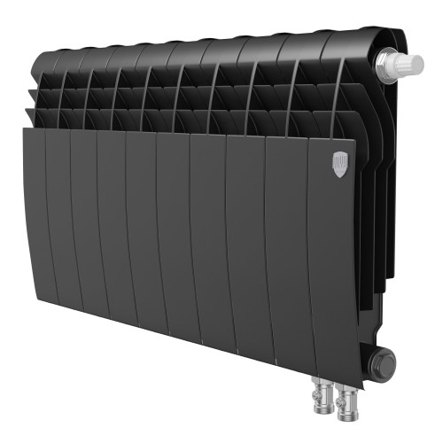 Радиатор биметаллический Royal Thermo BiLiner 350 Noir Sable VR - 10 секц.