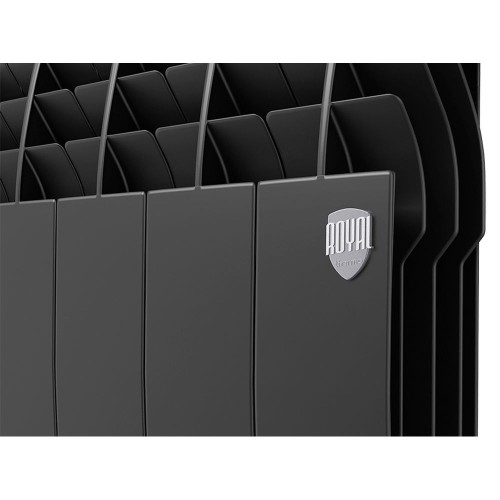Радиатор биметаллический Royal Thermo BiLiner 350 Noir Sable VR - 8 секц.