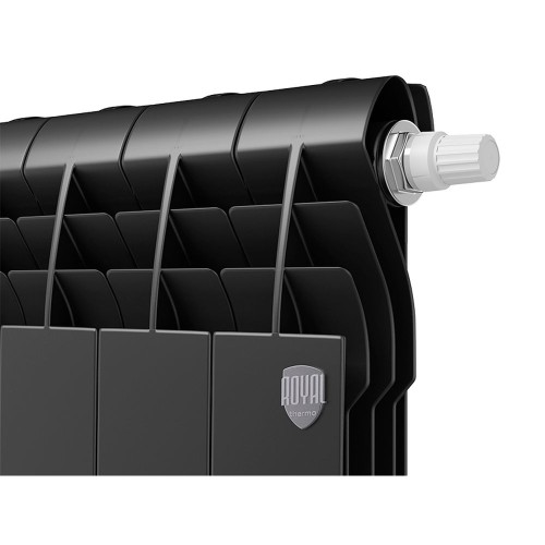 Радиатор биметаллический Royal Thermo BiLiner 350 Noir Sable VR - 8 секц.