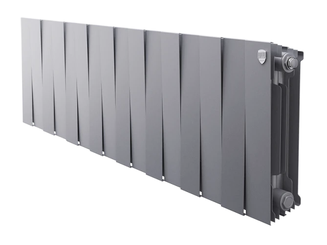 Радиатор биметаллический Royal Thermo PianoForte 300 Silver Satin - 16 секц.