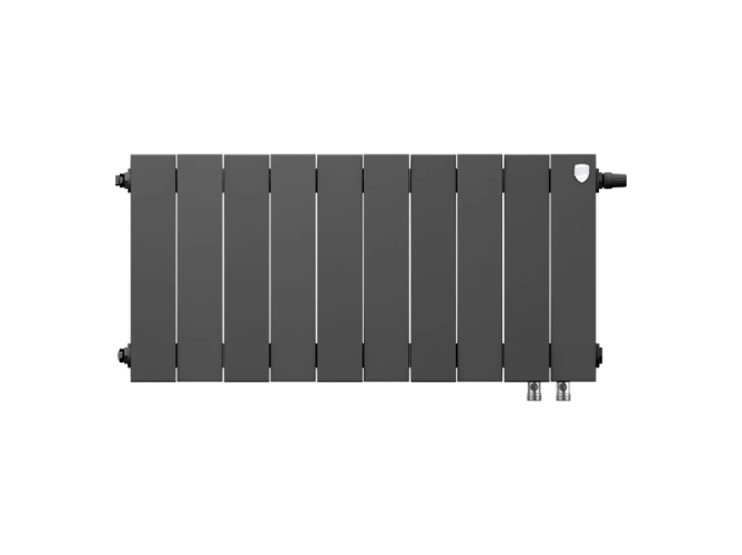 Радиатор биметаллический Royal Thermo PianoForte 300 Noir Sable - 10 секц. VDR