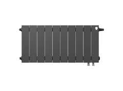 Радиатор биметаллический Royal Thermo PianoForte 300 Noir Sable - 10 секц. VDR