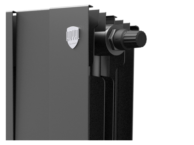 Радиатор биметаллический Royal Thermo PianoForte 300 Noir Sable - 14 секц. VDR