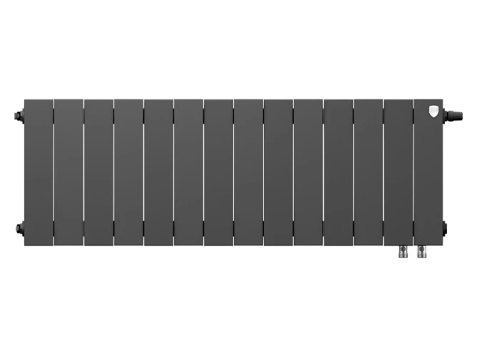 Радиатор биметаллический Royal Thermo PianoForte 300 Noir Sable - 14 секц. VDR