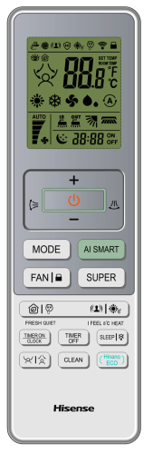 Инверторная сплит-система HISENSE VISION PRO SUPERIOR DC Inverter AS-10UW4RXVQH00A