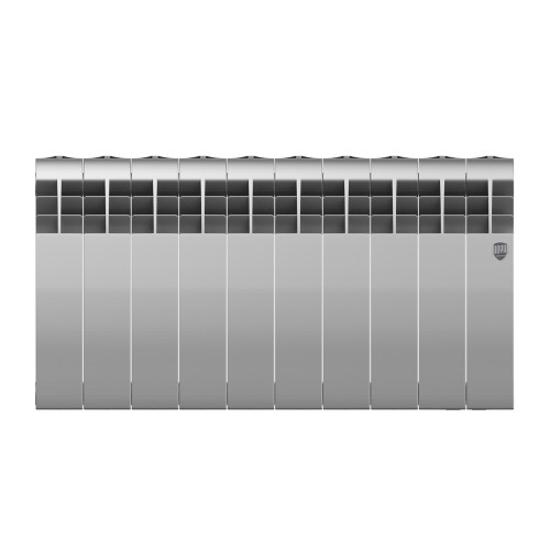 Радиатор биметаллический Royal Thermo BiLiner 350 Silver Satin - 10 секц.