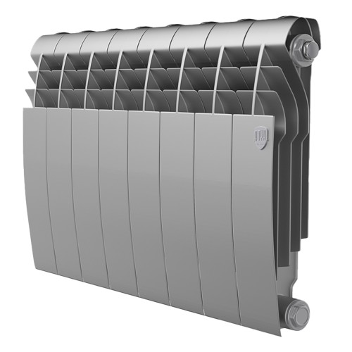Радиатор биметаллический Royal Thermo BiLiner 350 Silver Satin - 8 секц.