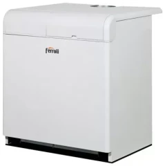 Котел газовый Ferroli PEGASUS 87 2S с чугунным теплообменником, напольный, 1 конт., откр.кам.сгор.