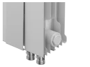 Радиатор биметаллический Royal Thermo PianoForte 300 Bianco Traffico - 10 секц.VDR