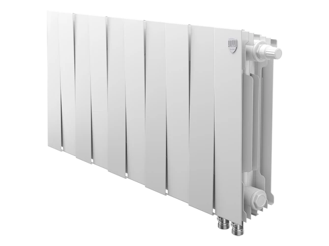 Радиатор биметаллический Royal Thermo PianoForte 300 Bianco Traffico - 10 секц.VDR