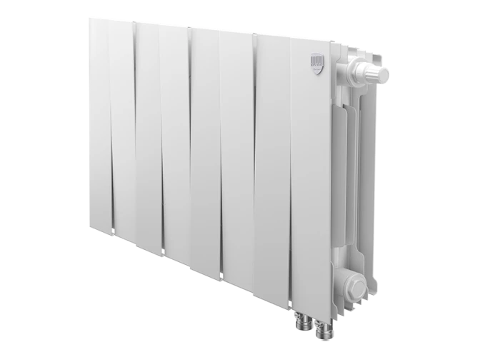 Радиатор биметаллический Royal Thermo PianoForte 300 Bianco Traffico - 8 секц. VDR