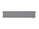 Радиатор биметаллический Royal Thermo PianoForte 200 Silver Satin - 18 секц. VDR