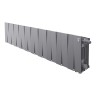 Радиатор биметаллический Royal Thermo PianoForte 200 Silver Satin - 12 секц. VDR