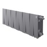 Радиатор биметаллический Royal Thermo PianoForte 200 Silver Satin - 14 секц. VDR