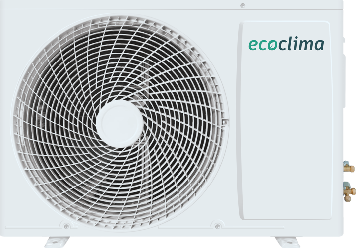Настенный кондиционер Ecoclima ECW-AX24/FB-4R1 + EC-AX24/F-4R1, белый