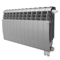 Радиатор биметаллический Royal Thermo BiLiner 350 /Silver Satin VR - 12 секц.