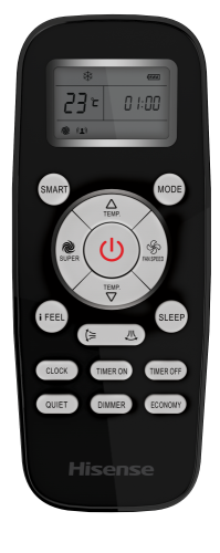 Cплит-система HISENSE BLACK CRYSTAL Classic A AS-10HW4SYDTG5B