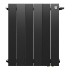 Радиатор биметаллический Royal Thermo PianoForte 500 Noir Sable VDR80 - 6 секц.