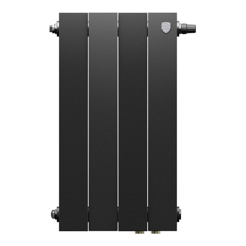 Радиатор биметаллический Royal Thermo PianoForte 500 Noir Sable VDR80 - 4 секц.