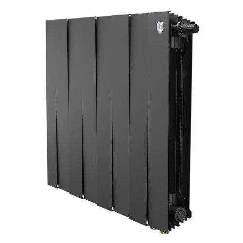 Радиатор биметаллический Royal Thermo PianoForte 500 Noir Sable VDR80 - 8 секц.